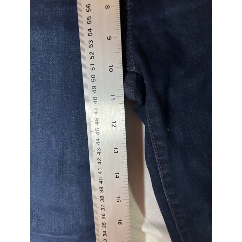 GAP Women's Size 25R True Skinny Super High Rise Dark Wash Stretch Jeans - Picture 3 of 5